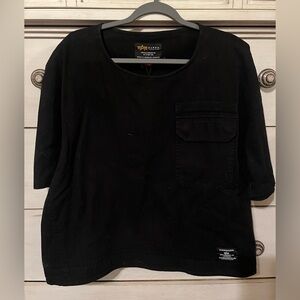 Alpha Industries black pocket  tshirt size S